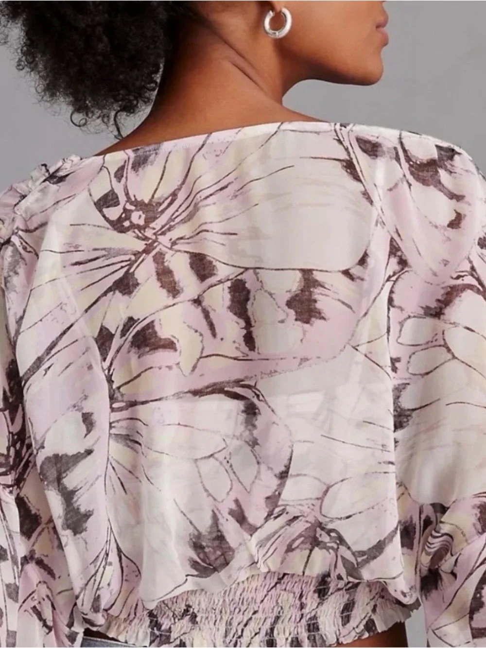 Anthropologie light pink